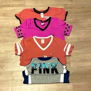 Pink Victoria Secret tshirts all size M